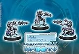 Aleph Nagas With Monofilament Mines Miniature Corvus Belli
