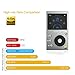 Hi-Res Music Player, dodocool HiFi Music Player High Resolution 8GB MP3 Player Audio Digital Lossless Sound with Voice Recorder/FM Radio 30 Hours Playback