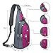 CARQI Sling Bag Waterproof Shoulder Backpack Crossbody Purse for Hiking Camping Men and Women
