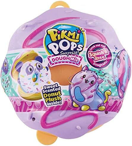 PIKMI POP DOUGHMIS - Sweet Scented Donut Plush with Stackable Collect Donut Case! Approx 8cm x 5cm