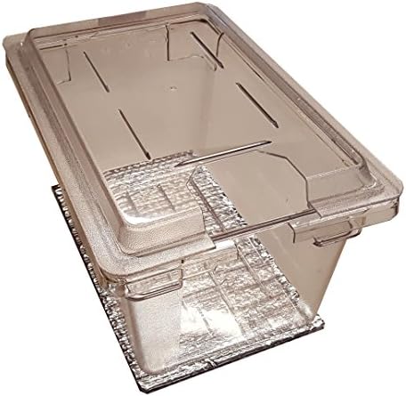 Perfect-Sousvide Clear 4.75 Gal. Pan and Precision Cut Lid for Sous Vide Immersion Circulator (Nomiku Wifi)