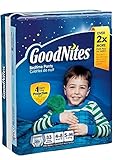 GoodNites Bedtime Pants Bedwetting Underwear for Boys, S-M 33 Count