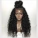 200 density Synthetic Lace Front Wigs for Black Women Heat Resistant Japan Fiber Curly Wave with Baby Hair