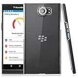 BlackBerry Priv/Venice IM Crystal Case,Yaker Super Frosted Crystal Hard Case Cover for BlackBerry Priv,Venice-Retail Packaging (Clear)