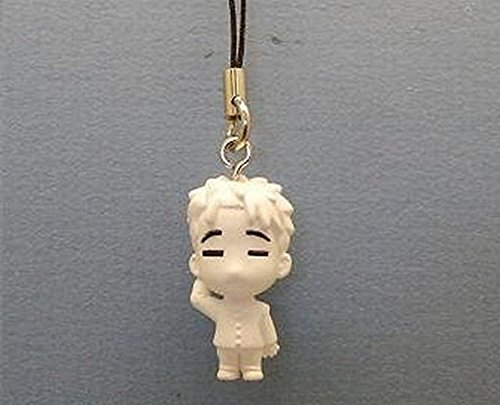 Anime Lucky Star Tiny Figure Keychain Minoru Shiraishi White