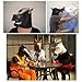 Horse Head Mask - Black Horse by Monstleo, Halloween Costume Party Horse Head Toy Mask for Masquerade/Birthday Parties,Carnival Decorations
