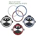 Silicone Sealing Ring for Instant Pot Accessories, Sweet and Savory Ring Fits 5 or 6 qt Instant Pot Models BPA-free 3 Pack including 1 pair Silicone Oven Mitts (Blue,Red,Clear)