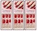 3-PACK Kiss imPRESS TWEETHEART Short Length Press-On Nails