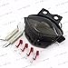 HTTMT MT036- Tail Brake Light Compatible with 2006-2008 Kawasaki Ninja 650R Ex650 Er-6F Smoke