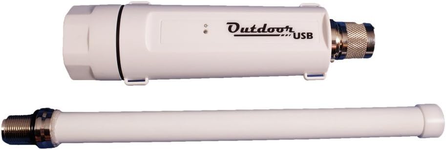 Solwise Patriot Outdoor USB 5dBi Omni Antenna CPE 11n 2.4GHz 150Mbps MIMO with 5m USB Cable, White - Image 5