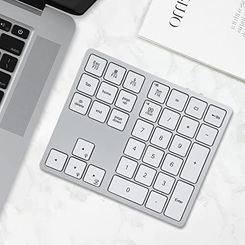 LIAN MO Wireless Bluetooth Numeric Keypad Aluminum Rechargeable