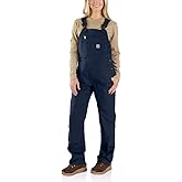Carhartt Women's Flame Resistant Rugged Flex Loose Fit Duck Bib Overall