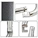 Shells Silver Color Extra-large D-Shape Super-handy Snap Hook Hanger Bags Holder Carrier Mommy Hook Carry Handle With Soft Foam Grip