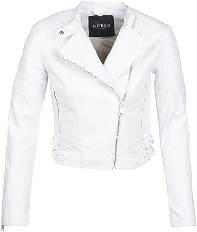 white guess jacket