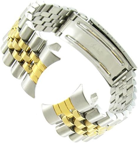 20mm Men's Curved End Classic Watchband Replacement