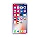 Speck iPhone Xs/X Case, Clear Glitter Protective Ultra Thin Slim Hard Anti Scratch Presidio Cover Case - Purple Glitter