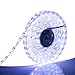 SUPERNIGHT DC12V 5M 16.4Ft Cool White 5050SMD 300LED Waterproof Flexible LED Light Strip Lamp White Tape Version