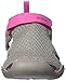 crocs Women's Swiftwater Mesh W Flat Sandal, Smoke, 8 M US