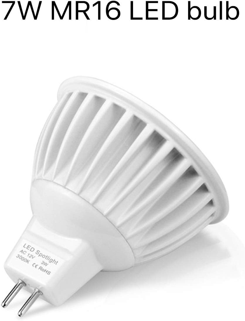 Brass Spot Lights Outdoor LED Landscape Lights – 109 Professional Grade Copper 12V Low Voltage Landscape Lighting with Bulbs 7W; IP 65 Waterproof Metal Up Light for House Pathway Trees Flag Plants - - 