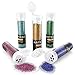 Arteza Glitter Set of 48 Shaker Jars, Colors Glow Under UV Black Light, Extra Fine, All Purpose for Body, Face, Slime, Crafts