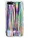 J.west iPhone 7 Plus/8 Plus Case Psychedelic Rave Holographic Iridescent Shockproof Sparkle Bling Glitter Shiny Cover Laser Beam Thin Soft TPU Protective Case for iPhone 7 Plus/8 Plus, Colorful