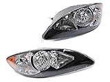 APA Replacement For International Truck Pro Star Prostar 08-14 Headlight Lamp Left Right Pair Set