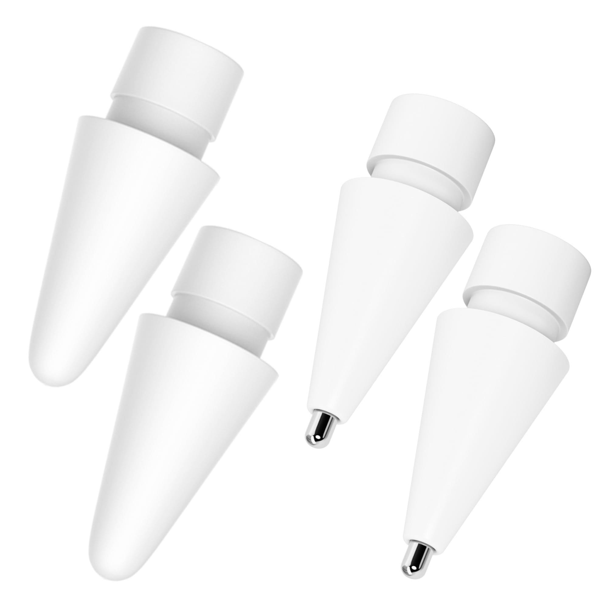 Arblel Tips Compatible with Apple Pencil Tip 1st & 2nd Generation Nibs Replacement (4 Pack)