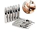 Tattoo Stainless Steel Tip Kits - Yuelong 22pcs Tattoo Tips Set Round Diamond Magnum DT RT FT Stainless Steel Tattoo Tip Tube Assorted for Tattoo Machine Gun Ink Grip Tattoo Needles Tattoo Supplies