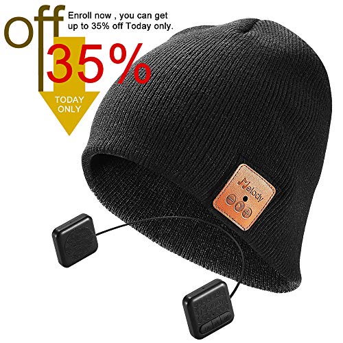 image for TOPPLE Bluetooth Beanie Hat,Winter Men Women Wireless Smart Music Bean