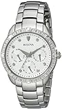 Bulova Women's 96R195 Multi-Function Dial Stainless Steel  Watch
