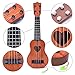 YEZI Kids Toy Classical Ukulele Guitar Musical Instrument, Brown