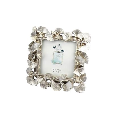 Trifycore Ginkgo Leaf Photo Frame European Style Zinc Alloy