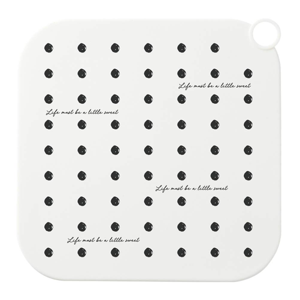 Calayu Drain Plug Cover Silicone Square Anti Odour Wash Basin Cover for Kitchen Bathroom