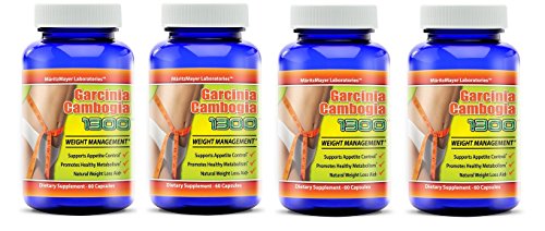 Garcinia Cambogia 1300TM, 60 Capsules per bottle (4)