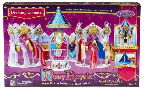 Pony Royale Dressing Carousel Playset