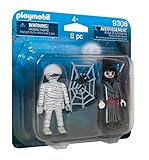 PLAYMOBIL Mummy & Grim Reaper Playset, Multicolor