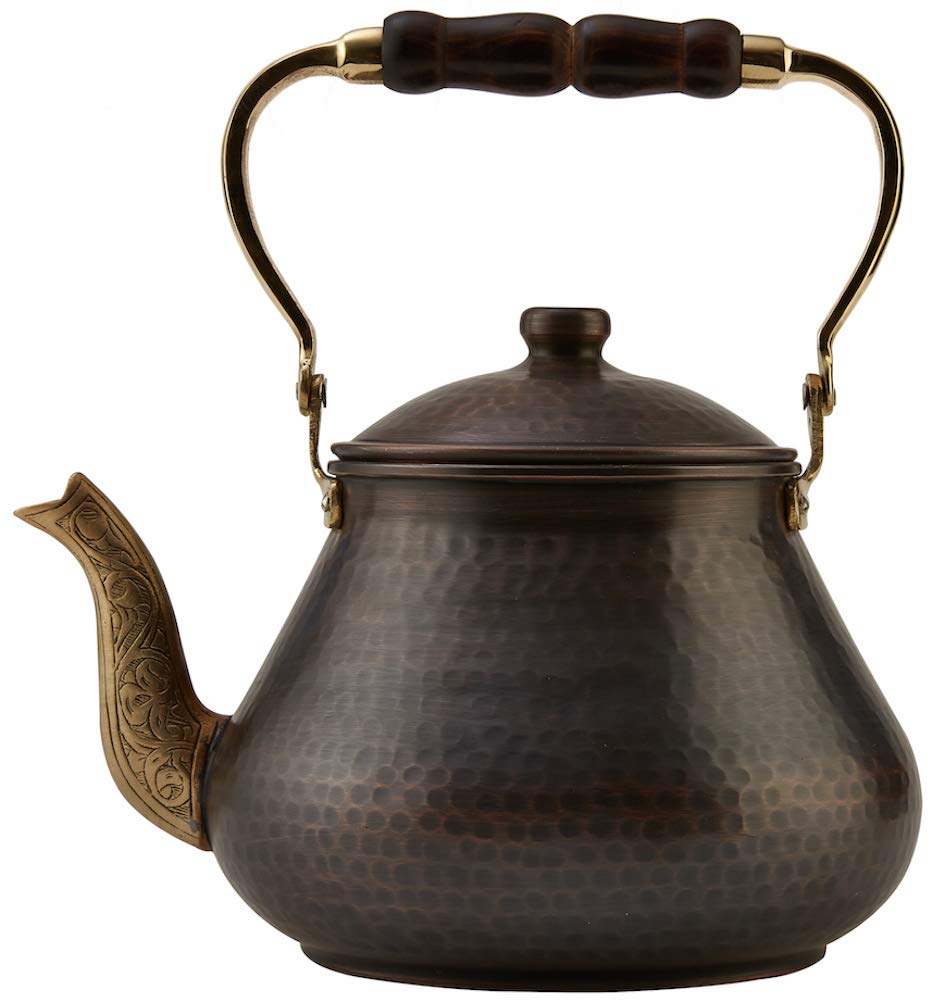 Best Vintage Copper And Brass Tea Kettle