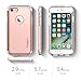 Spigen Hybrid Armor iPhone 7 Case/iPhone 8 Case with Air Cushion Technology and Hybrid Drop Protection for Apple iPhone 7 (2016) / iPhone 8 (2017) - Rose Gold