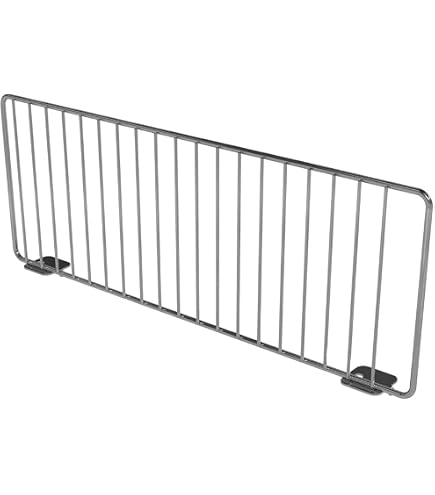 thumbnail image 2 of Wire Mesh Hanging Basket Shelf With Divider For Grocery Store Supermarket Gondola Shelf - Wire Shelving, Perforated Back Panel 2 of 11