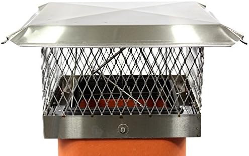 Energy Top Plus Chimney Dampers By US Fireplace Products (18 x 18 5/8" Mesh) California Mesh