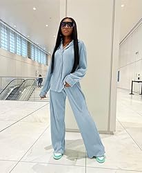 kaimimei Casual 2 Piece Outfit for Women - Linen