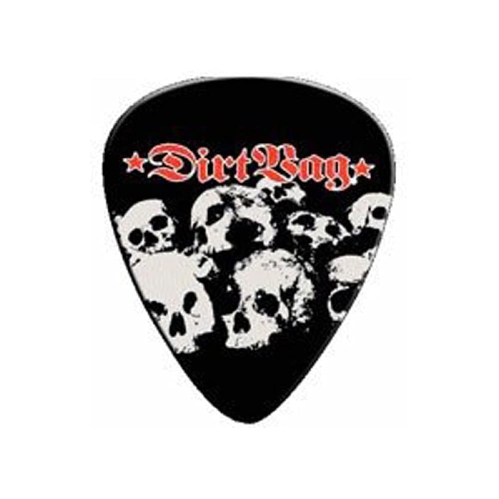 Dunlop DRB04R.88 DirtBag Picks, Skulls, 88mm, 36/Bag
