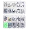 PLUSINNO-Fishing-Accessories-Kit-241-Pcs-Including-Hooks-Bullet-Weights-Sinker-Rolling-Barrel-Bearing-Swivels-Connector-Fishing-Line-Beads-Fishing-Accessories-Set-With-Tackle-Box PLUSINNO-Fishing-Accessories-Kit-241-Pcs-Including-Hooks-Bullet-Weights-Sinker-Rolling-Barrel-Bearing-Swivels-Connector-Fishing-Line-Beads-Fishing-Accessories-Set-With-Tackle-Box