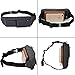 EOTW Fanny Pack for Men Women, Waist Bag with 4 Pockets for Running Hiking Travelling Walking, Lightweight Crossbody Chest Bag Easy Carry Any Phone