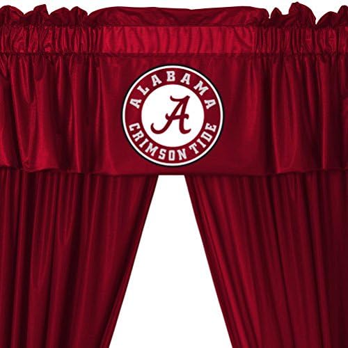 Amazon Com Ncaa Alabama Crimson Tide 5pc Jersey Drapes Curtains