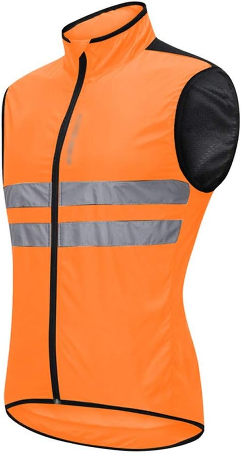 XEPAJS Unisex Motorcycle Riding Vest, Cycling Jacket Waistcoat Sleeveless Shirt Waterproof Windproof Lightweight Breathable Ventilation, for Fishing Motorbike Motocross (M-3XL,3 Colors)