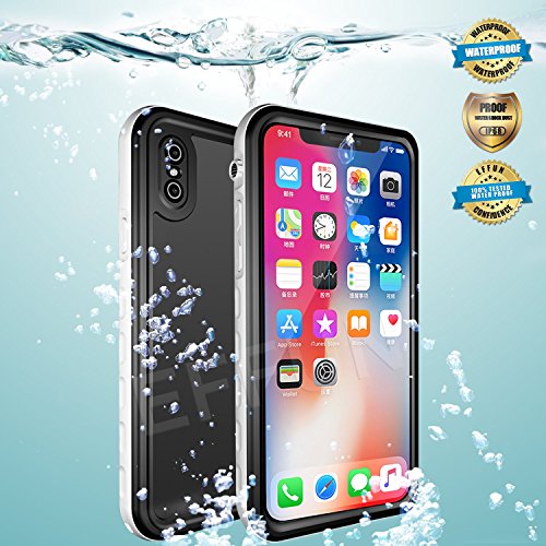 IPhone X Waterproof Case, EFFUN Wireless Charging Support IP68