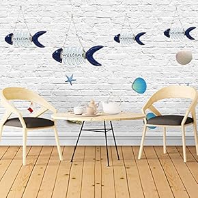 Wall Mural Unique Design of Mediterranean Style Removable Self-Adhesive Large Wallpaper - 66x96 inches