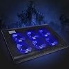 yidenguk-Laptop-Cooling-Pad-Adjustable-Angle-Ultra-Quiet-Gaming-Laptop-Cooler-Stand-with-6-Fans-Blue-Led-Lights-2-USB-Ports-Suitable-for-12-154-Inches-Laptop-Notebook yidenguk Laptop Cooling Pad, Adjustable Angle Ultra Quiet Gaming Laptop Cooler Stand with 6 Fans, Blue Led Lights, 2 USB…