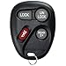 KeylessOption Key Fob Replacement for 1996 1997 1998 1999 2000 2001 2002 Buick Cadillac Chevrolet GMC Oldsmobile Pontiac Keyless Entry Remote Control, 4-Button 16245100-29